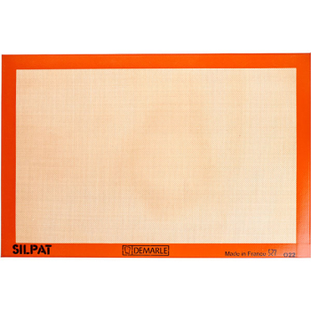 Лист кондит. (-40С+300С); силикон; L=58.5,B=38.5см; бежев.,оранжев.