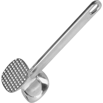 Молоток для отбивания мяса; алюмин.; H=6.5,L=25,B=6.5см; металлич.