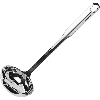 Половник; сталь; 150мл; D=9,H=3,L=35см; металлич.