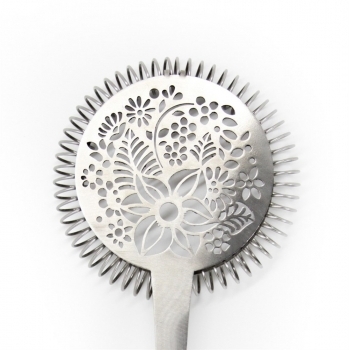 Фото Стрейнер Cocktail design Botanical 90мм серебряный Стрейнер Cocktail design Botanical 90мм серебряный от магазина ligabarshop.ru