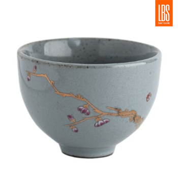 Чаша Ветка с бутонами LBS 70 мл серый