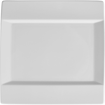 Блюдо квадр. «Фрейм»; фарфор; L=30.5,B=30.5см; белый