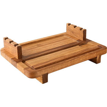 Фото Доска для подачи шашлыка PPwood 3 шампура дуб 300мм Доска для подачи шашлыка PPwood 3 шампура дуб 300мм
