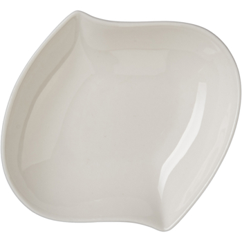 Салатник «Мини Пати»; фарфор; H=3,L=12,B=11см; белый