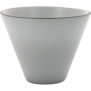 Салатник «Экинокс»; фарфор; 250мл; D=10.5,H=8см; серый