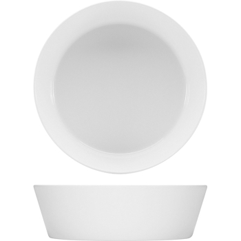 Салатник «Пьюрити»; фарфор; D=16см; белый
