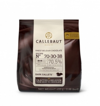 Горький шоколад Barry Callebaut в галетах 70,5%
