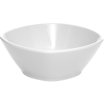 Салатник квадратный; фарфор; 150мл; H=4,L=10,B=10см; белый