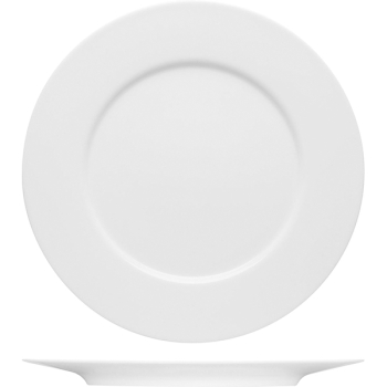 Тарелка мелкая «Пьюрити»; фарфор; D=29,H=2см; белый