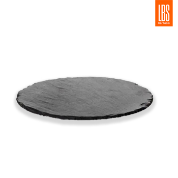 Блюдо для подачи LBS вращающееся 30 см сланец от магазина ligabarshop.ru