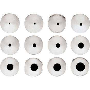 Набор кондит.насадок [12шт]; сталь нерж.; D=17,H=30,L=115,B=60мм; металлич.