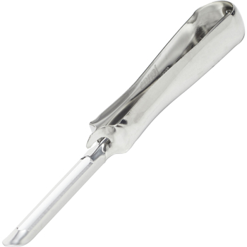 Нож для чистки овощей; сталь; L=17,B=1.5см; металлич.