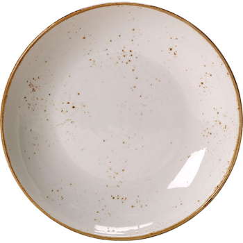 Салатник «Крафт»; фарфор; 1000мл; D=25.5,H=3.5см; белый