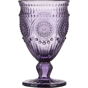 Бокал для вина; стекло; 220мл; D=85,H=140мм; фиолет.