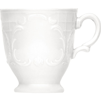 Чашка чайная «Моцарт»; фарфор; 180мл; белый