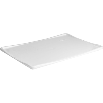 Крышка для контейнера; пластик; H=3,L=60,B=40см; белый