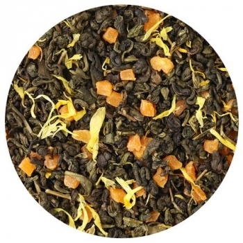 Чай ароматизированный зеленый Манго со сливками LBS Tea