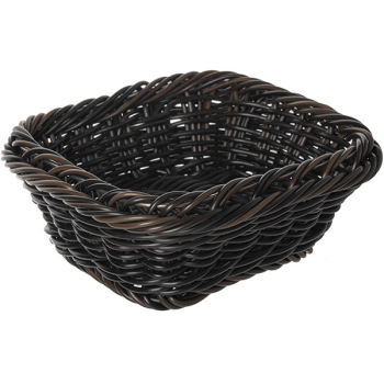 Корзина гастр.1/6; полипроп.,сталь нерж.; H=65,L=176,B=162мм; коричнев.