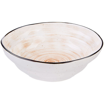 Салатник «Пастораль»; фарфор; D=22,H=7см; оранжев.