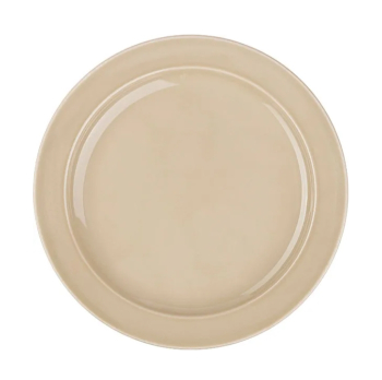 Тарелка Акварель Принц Д=265 мм фарфор бежевый