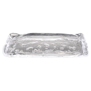 Фото Блюдо «Фрост»; стекло; L=25,B=11см; прозр. Блюдо «Фрост»; стекло; L=25,B=11см; прозр.