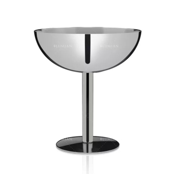 Бокал для шампанского Lumian Gatsby Coppa 200 мл серебро