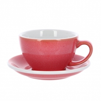 Кофейная пара Loveramics | Лаврамикс Egg 300мл коралловая