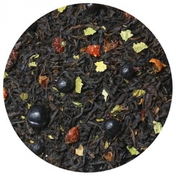 Чай ароматизированный черный со смородиной LBS Tea