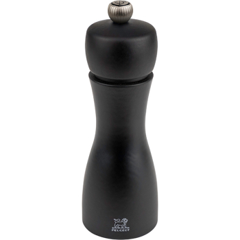 Мельница для перца метал.мех.; дерево; D=5.4,H=15см; черный