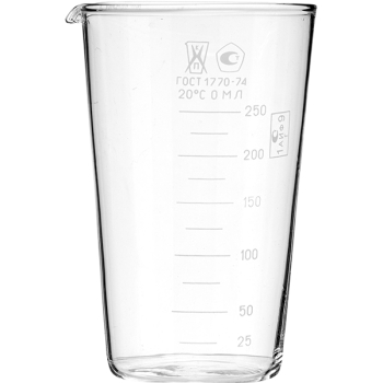 Мензурка мерная ТС ГОСТ-1770-74 HLP-2 250 мл стекло