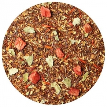 Чай ароматизированный травяной Ройбуш Земляничный LBS Tea