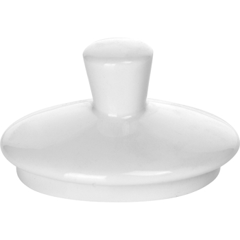 Фото Крышка к сахарнице «Монако Вайт»; фарфор; H=4,L=7,B=5см; белый Крышка к сахарнице «Монако Вайт»; фарфор; H=4,L=7,B=5см; белый