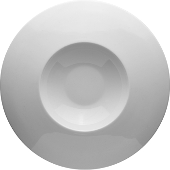 Блюдо «Монако Вайт»; фарфор; 310мл; D=30.5,H=4см; белый