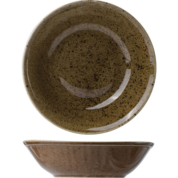 Салатник «Кантри Стайл»; фарфор; 550мл; D=20,H=4см; зелен.