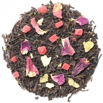 Черный чай Клубника со сливками Classic, ароматизированный LBS Tea 500 гр.