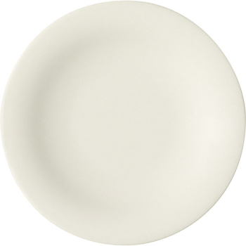 Тарелка мелкая «Рафинез»; фарфор; D=31,H=2.5см; слон.кость