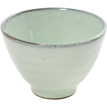 Салатник «Аква»; керамика; D=11,H=7.5см; св.зелен.