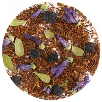 Чай ароматизированный травяной Ройбуш Черничный мусс LBS Tea