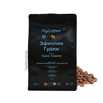 Кофе FlyCoffee Эфиопия Гуджи 250 г