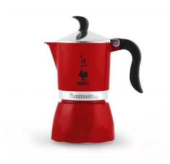 Гейзерная кофеварка Bialetti Fiammetta Red 3 порции