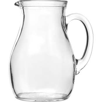 Кувшин «Рокси»; стекло; 1л; L=142мм; прозрачный