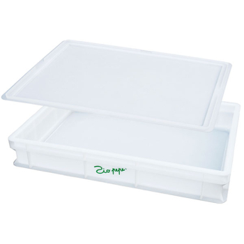 Крышка для контейнера 4011475, 4011474; полипроп.; L=60.5/2,B=40см; белый,матовый