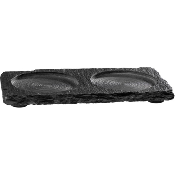 Подставка APS для мельниц, банок сланец натуральный 15х8 см