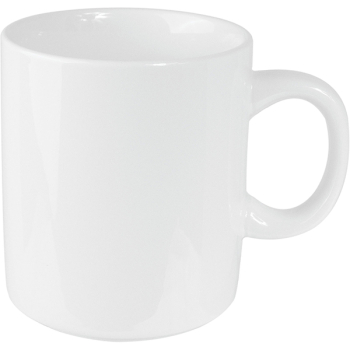 Кружка «Кунстверк»; фарфор; 250мл; D=8,H=9.3,L=11.5см; белый