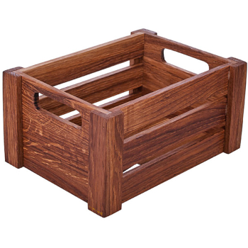 Ящик для кондиментов Д=22.8,Ш=16.5,В=11см дуб (03177002)