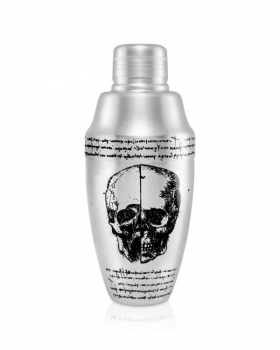 Шейкер Lumian Kenta Leonardo 500 мл серебро с гравировкой