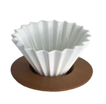 Воронка AnyBar Оригами керамика белый