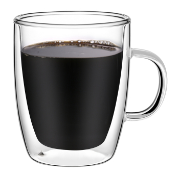 Кружка P.L. Proff Cuisine 400 мл стекло, набор 2 шт.