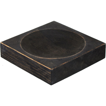 Фото Тарелка квадратная антик; дуб; H=4.5,L=20,B=20см Тарелка квадратная антик; дуб; H=4.5,L=20,B=20см