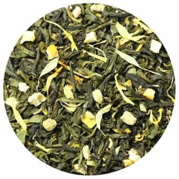 Чай ароматизированный зеленый с имбирем и медом LBS Tea